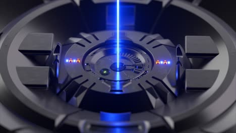 Digital-Technological-Futuristic-Background-The-Laser-Shines-From-a-Metal-Scifi-Mechanism-3d